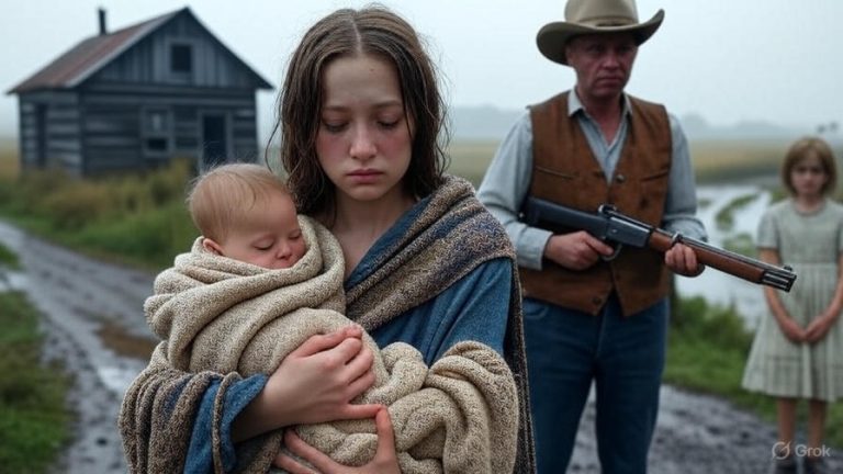 “Tu Hija necesita un Hogar, Mi Hija una Madre”: El Ranchero le Propone Matrimonio a la Viuda….