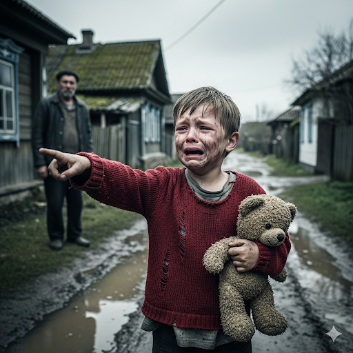 Millonario oyó a un niño llorar “¡mi mamá está ahí!” — al abrir, la verdad lo dejó helado….