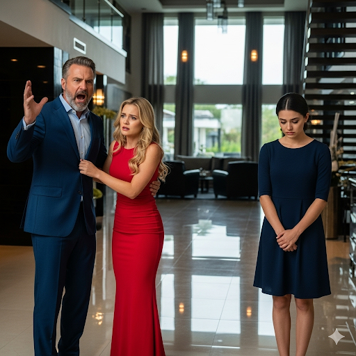 El esposo trae a su amante a casa, grita a su esposa: “No mereces vivir en esta villa”… unos minutos después ella muestra los papeles de propiedad, dejando a toda la familia atónita…