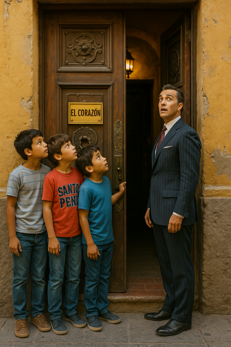 TRES HERMANOS TOCAN LA PUERTA DEL MILLONARIO: ‘NUESTRA MADRE DIJO QUE USTED ES NUESTRO PADRE