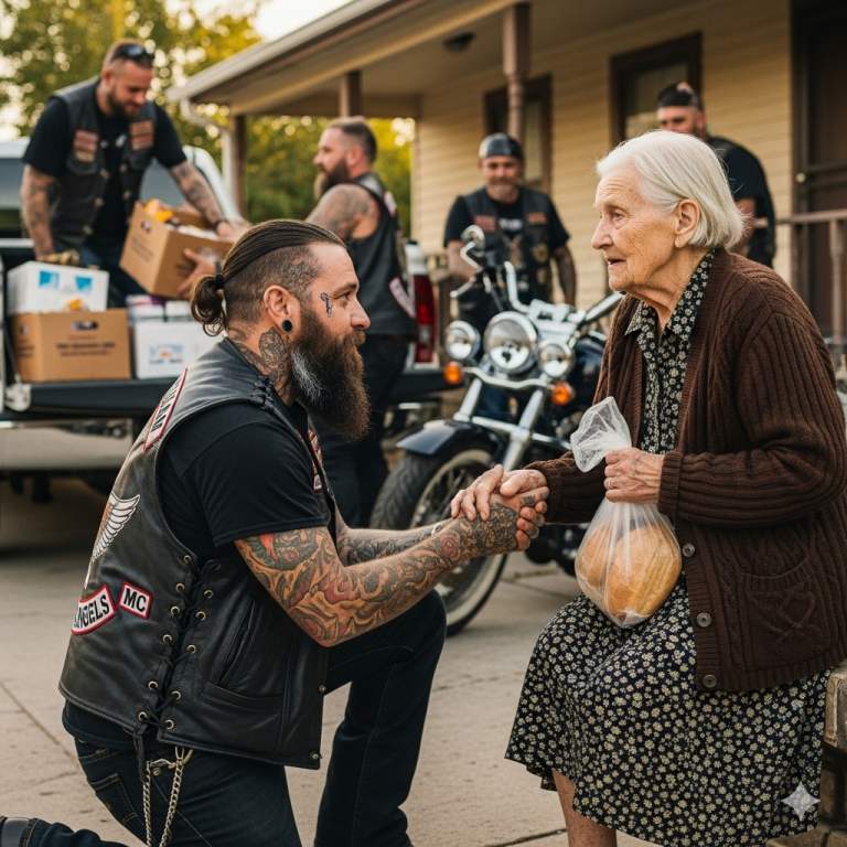 El Último Viaje y el Nuevo Comienzo: Cómo Una Abuela Encontró Su Familia Biker