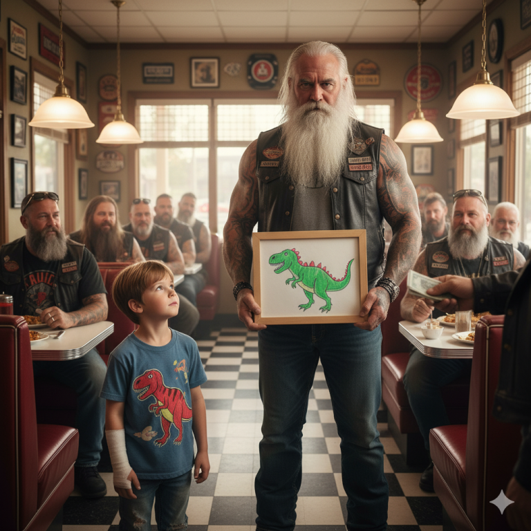 Un pequeño niño se acercó a nuestra mesa de motociclistas y preguntó: “¿Pueden matar a mi padrastro por mí…?”