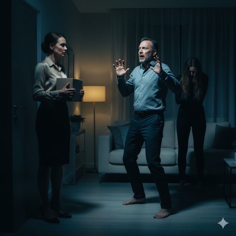 “Mi esposo compró un departamento para su amante justo debajo del nuestro para llevar a cabo actos humillantes. Yo aguanté para proteger el honor de mis hijos… hasta que un día…”