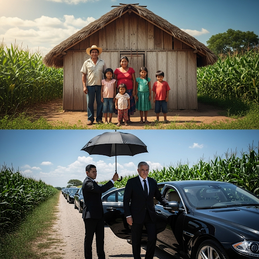 A los 36 años me casé con una mendiga que luego me dio dos hijos, hasta que un día llegaron tres coches de lujo y revelaron su verdadera identidad, conmocionando a todo el pueblo…