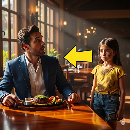 NIÑA MENDIGA PIDE COMIDA A UN MILLONARIO Y LO QUE SUCEDE DESPUÉS CAMBIA SU VIDA COMPLETAMENTE.