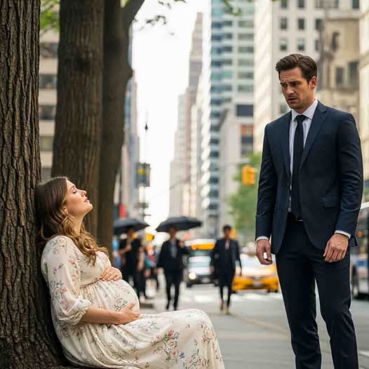 NO TENGO A DÓNDE IR”, DIJO LA MUJER EMBARAZADA… PERO EL MILLONARIO HIZO LO INESPERADO