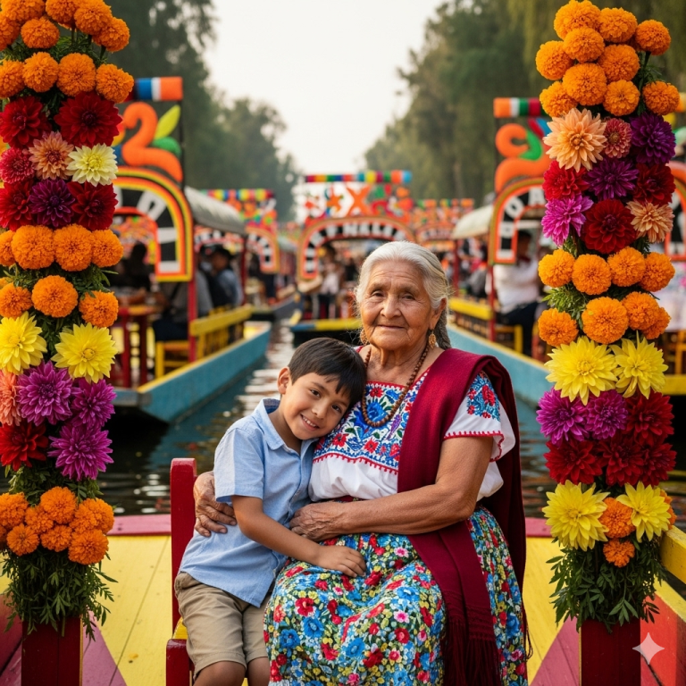 Doña Clarita vendía flores en Xochimilco desde que tenía uso de razón. Había heredado el puesto de su madre, quien a su vez lo había heredado de la suya.