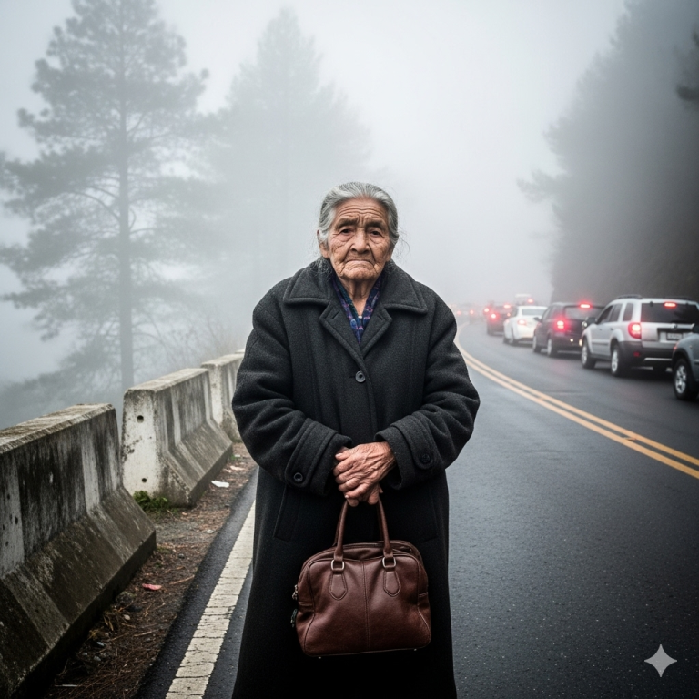 Después del funeral de mi esposo, mi hijo me llevó a las afueras del pueblo y me dijo: