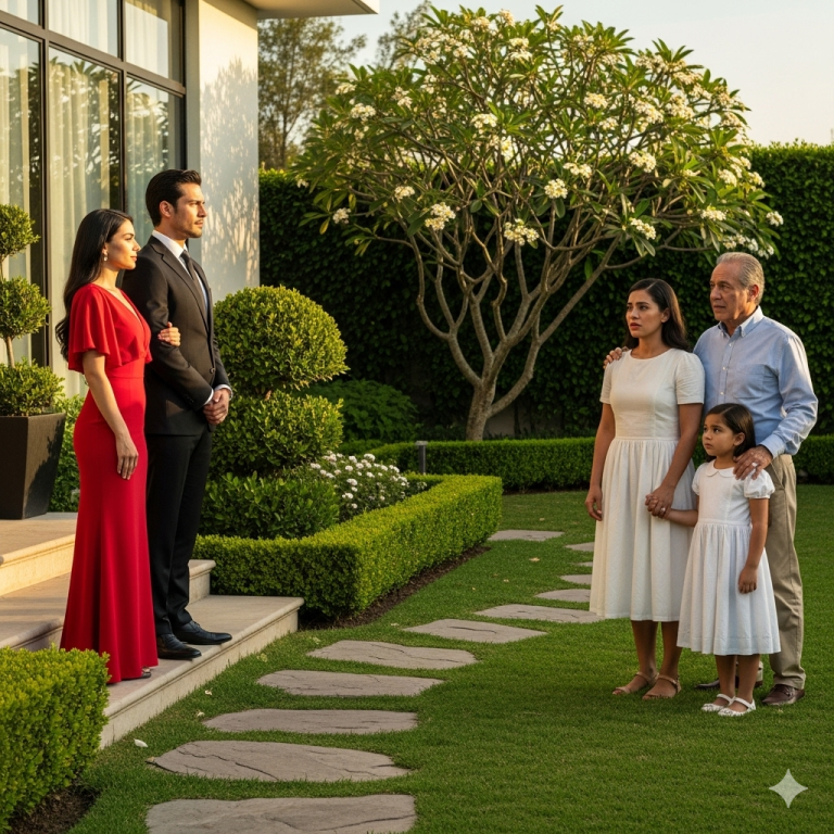 Cinco meses después del divorcio, llevé a mi nueva novia a casa para que conociera a mi exesposa y la bromeara. ¿Quién hubiera pensado que al abrir la puerta tendría que presenciar esta escena?