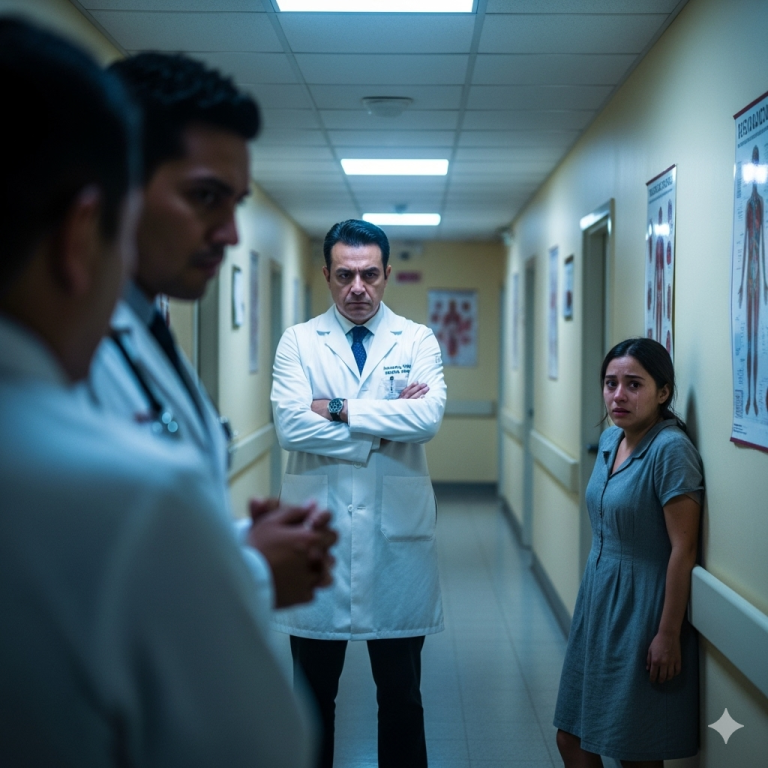 Dos meses después de nuestro divorcio, me impactó ver a mi exmarido vagando por el hospital.