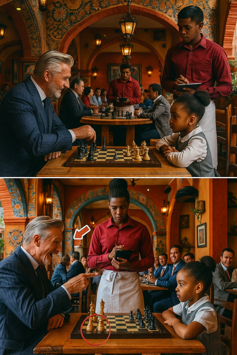 Ela Tinha Só 10 Anos. Ele Era Bilionário. Mas No Jogo da Vida, Quem Deu Xeque-Mate Foi Ela.