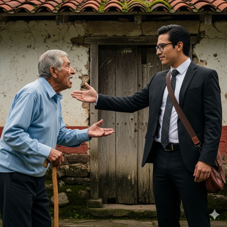 Hace treinta años, un hombre recogió un trozo de hierro en la playa, y ahora un profesor ha ido a su casa y le ha contado la verdad que lo impactó.