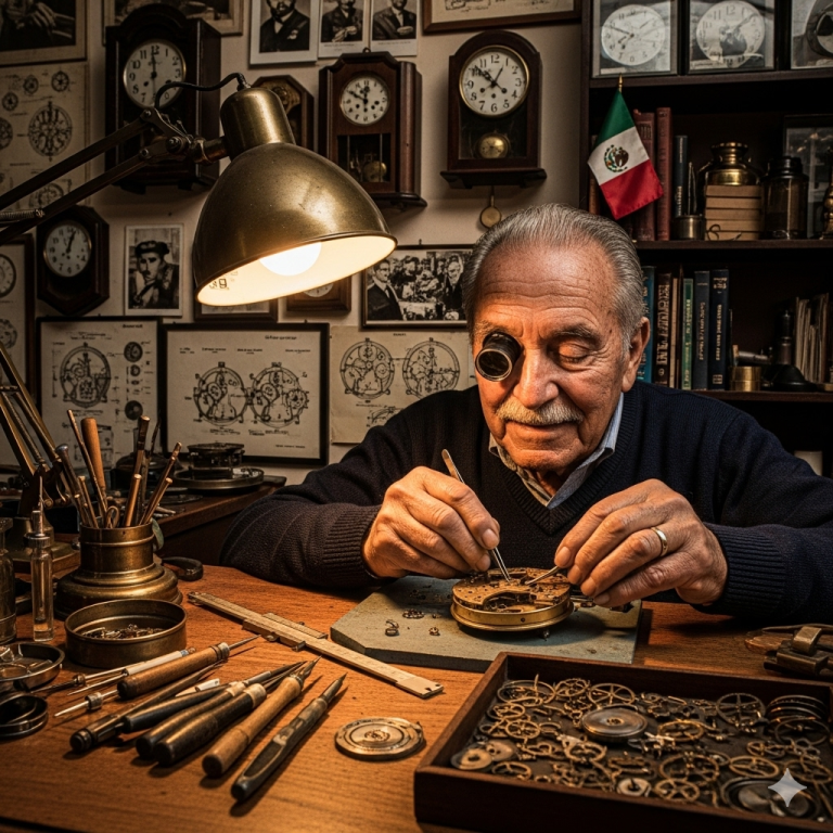 En un callejón de Lisboa, escondida entre una librería antigua y una tienda de bordados, estaba “Relojes Duarte”