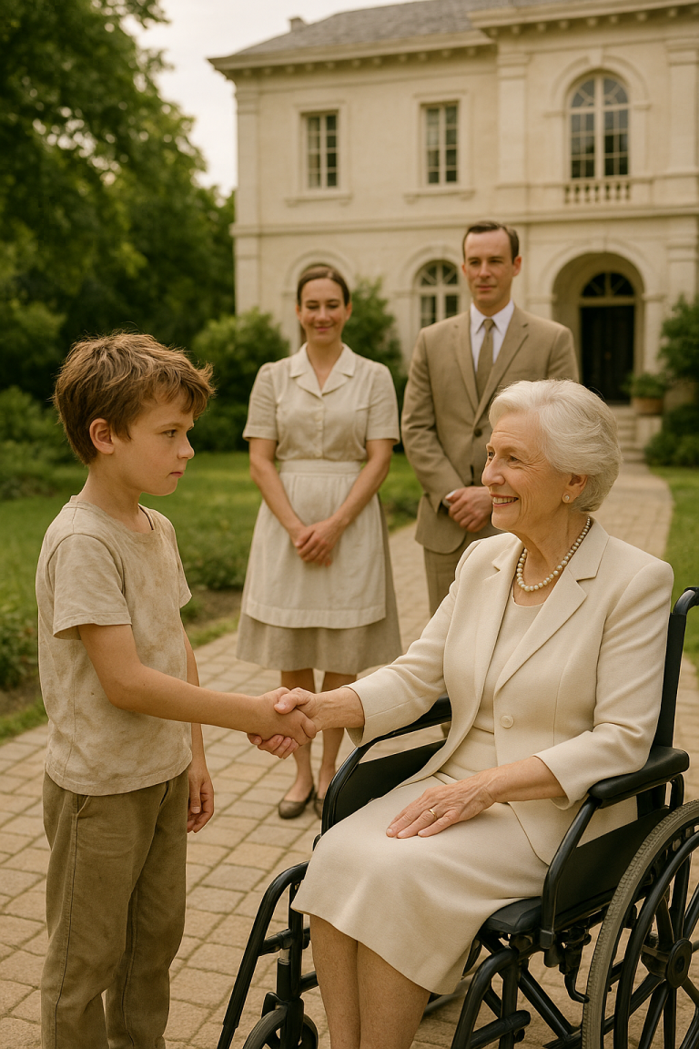 EL NIÑO MENDIGO QUE OFRECIÓ TRATAMIENTO A CAMBIO DE LAS SOBRAS DE COMIDA DE UN MILLONARIO LISIADO