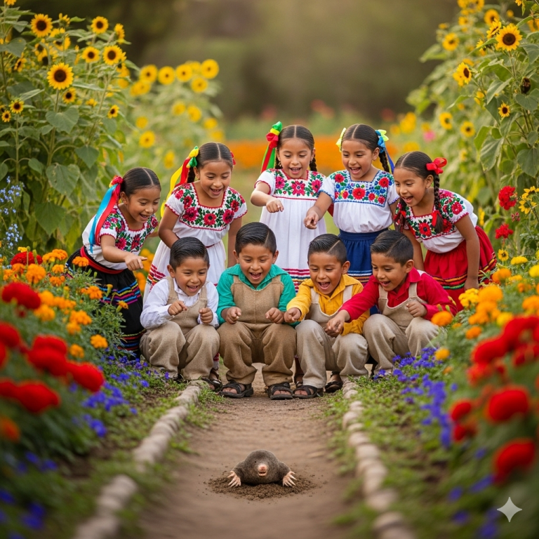 “EL TOPO QUE SABÍA DÓNDE ESTABA LA LUZ”