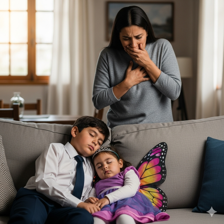 Luis tenía 14 años cuando su madre dejó de levantarse de la cama.