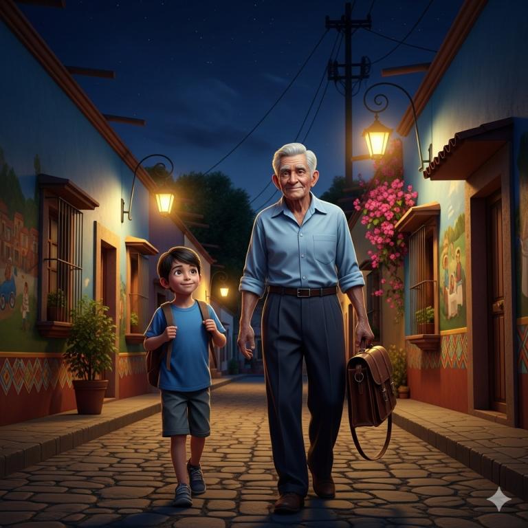 En un barrio popular de Ciudad de México, entre murales de colores y calles siempre llenas de ruido, vivía el doctor Esteban Morales, un médico jubilado de 79 años al que la gente llamaba el médico de las sombras.