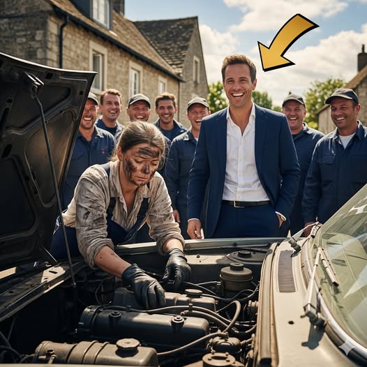 “TE DOY 100.000 SI ARREGLAS ESTO” – SE RIERON DE ELLA POR SER MUJER Y MECÁNICA… HASTA QUE EL MOTOR RUGIÓ…