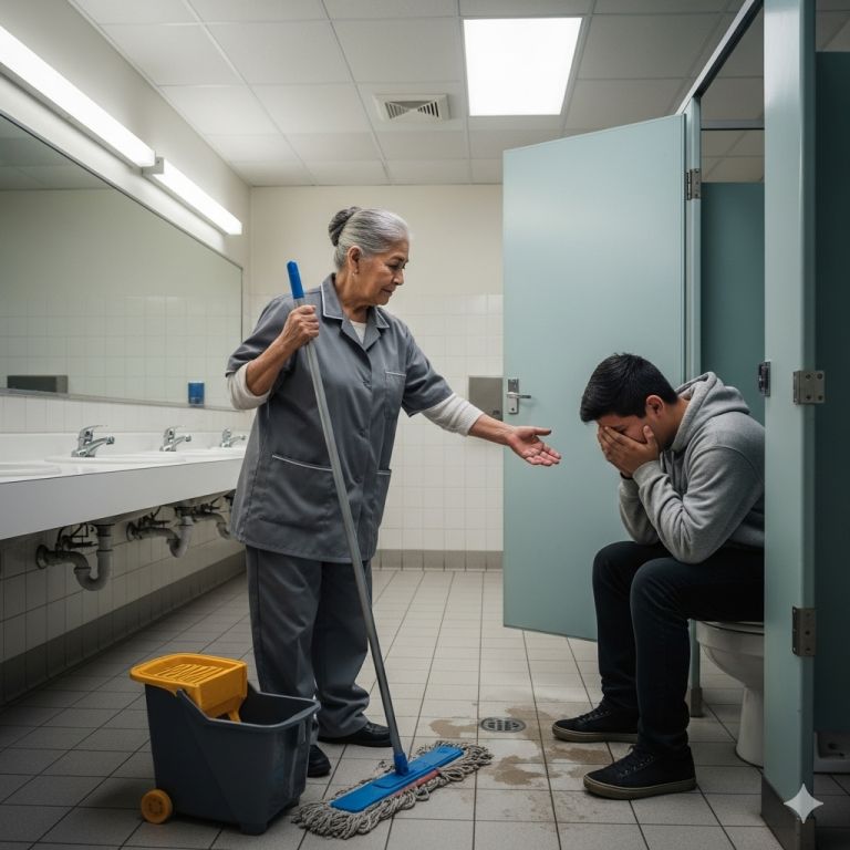 SE LLAMABA NURIA… Y LIMPIABA BAÑOS EN SILENCIO