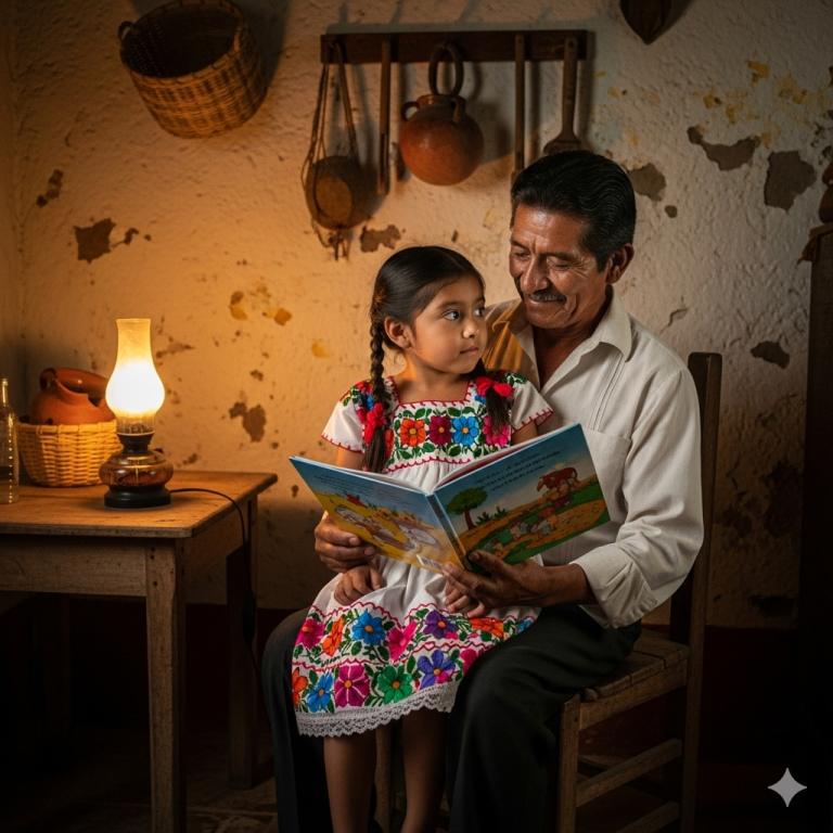 NO SABÍA LEER, PERO APRENDIÓ A CAMINAR CON LAS PALABRAS
