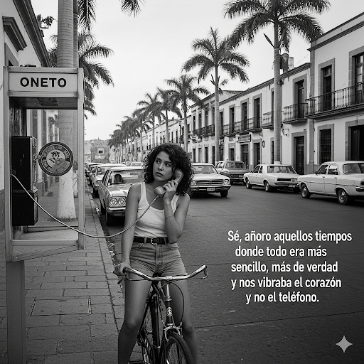 Hubo un tiempo en el que no había mensajes, pero había miradas que lo decían todo, donde no existían los likes, pero la gente se conocía y se saludaba por las calles.