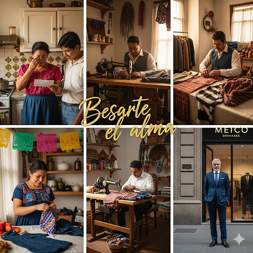 “El día que vi llorar a mi madre porque no nos alcanzaba para pan, supe que si quería una vida distinta… tendría que coserla con mis propias manos.”