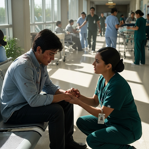 Una enfermera pobre ayudó a un hombre sin hogar, sin saber que era un hombre rico disfrazado. Más tarde, regresó para proponerle matrimonio…