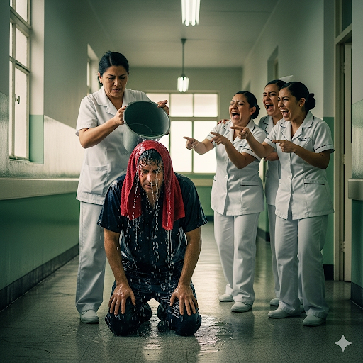 “Un multimillonario se disfrazó de un pobre limpiador en su propio hospital recién construido para descubrir que…
