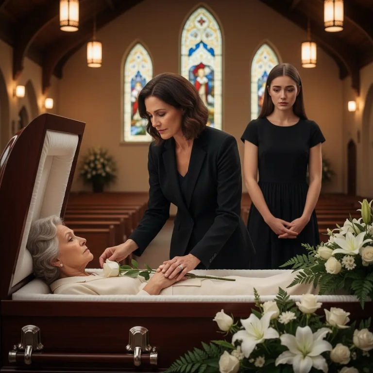 Durante el Adiós a Mi Abuela, Vi a Mi Madre Colocar Algo a Su Lado — Lo Que Descubrí Después Me Dejó Sin Palabras