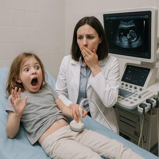 La niña se quejaba de fuertes dolores abdominales después de un fin de semana pasado con su padrastro — y la doctora, al ver la ecografía, llamó de inmediato a la ambulancia…
