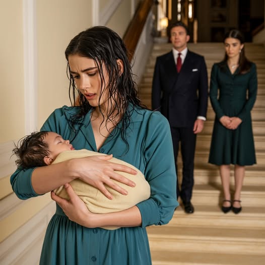 Mi esposo y su familia me echaron con nuestro bebé bajo la lluvia, pero llegué más alto de lo que jamás imaginaron.