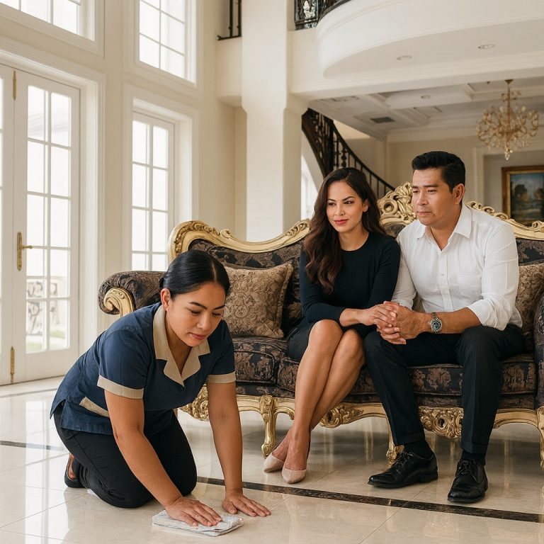 “Cuando supe que la chica que mi marido contrató como empleada del hogar era su amante, mantuve la calma y le encargué solo una tarea específica todos los días, y me quedé de brazos cruzados. Después de una semana, ella salió corriendo…