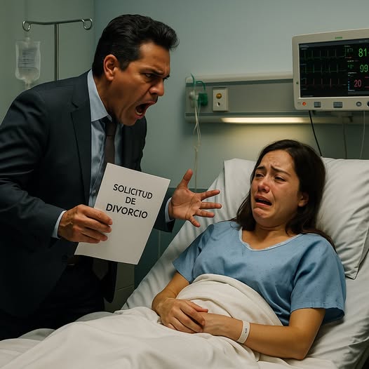 Mi esposo me obligó a firmar el divorcio en la cama del hospital, pero no se imaginaba quién iba a ser realmente el abandonado…