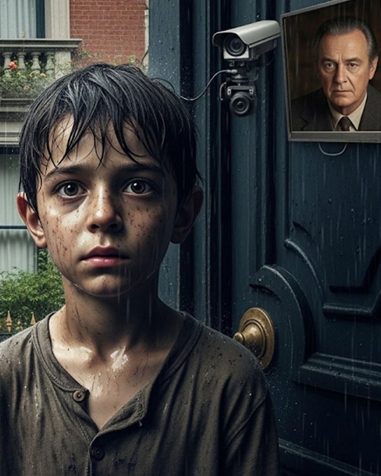 Niño hambriento toca la puerta de una mansión sin saber que el millonario lloraba por su hijo perdido. Lo que nunca imaginó es que ese niño era…