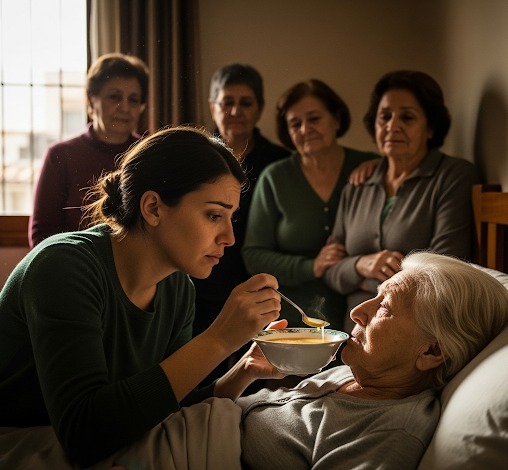 Cuidé sola de mi suegra casi 10 años, pero ella solo me dejó una libreta con 35 millones; la casa se la heredó a mi cuñada menor, madre soltera
