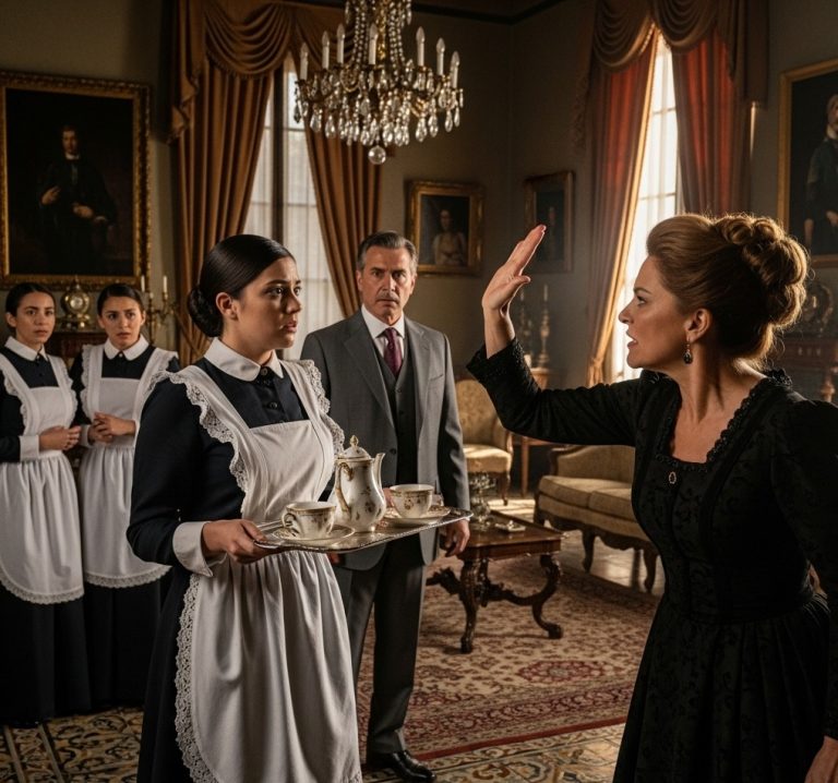 A Ninguna criada sobrevivió con la nueva esposa del multimillonario, hasta que una nueva criada hizo lo imposible.