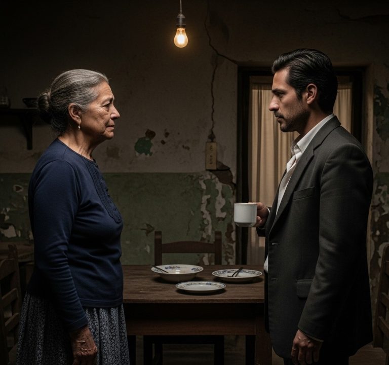 A los sesenta y dos años, nunca pensé que acabaría durmiendo en el sofá del salón de mi hijo.