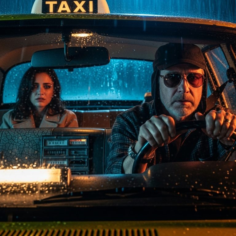 El millonario disfrazado de taxista y el devastador secreto de su esposa.