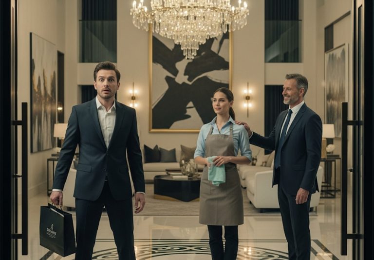 Cuando Visité la Casa de Mi Jefe, Me Encontré con Mi Exesposa. Le Espeté: “¿Has Llegado al Punto de Ser Empleada Doméstica?”—Pero No Imaginaba Que Ella Era…