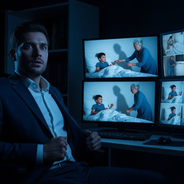 “PAPÁ ME DUELE” El Millonario notaba Cosas Extrañas en su Hijo, entonces Compró Cámaras…