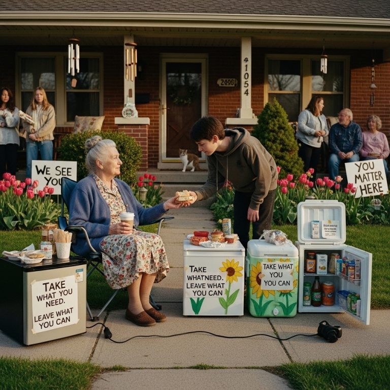 La primera vez que vi a ese niño hurgando en mi basura, no llamé a la policía. Le ofrecí un sándwich… y vi cómo el mundo cambiaba.