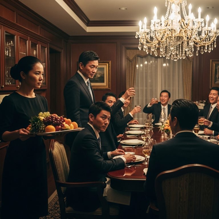 El esposo le ordenó a su mujer que se quedara en la cocina cuando llegaran invitados—pero cuando abrió la puerta, ¡quedó sorprendido!