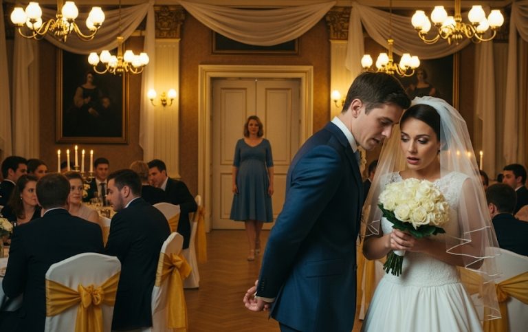 El día de mi boda, mi exesposa embarazada apareció para felicitarnos – pero mi nueva esposa hizo una sola pregunta, y lo que reveló mi ex me lo hizo perder todo…