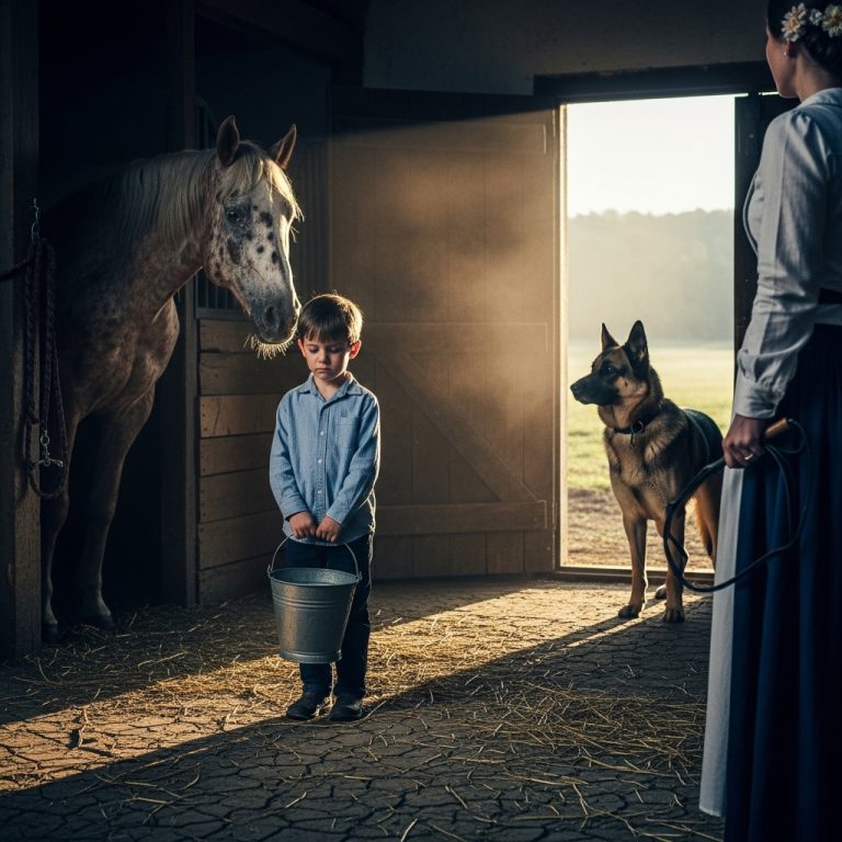 El niño soporrtaba los castigos de su madrastra cada día… hasta que un perro K9 hizo algo que heló la sangre