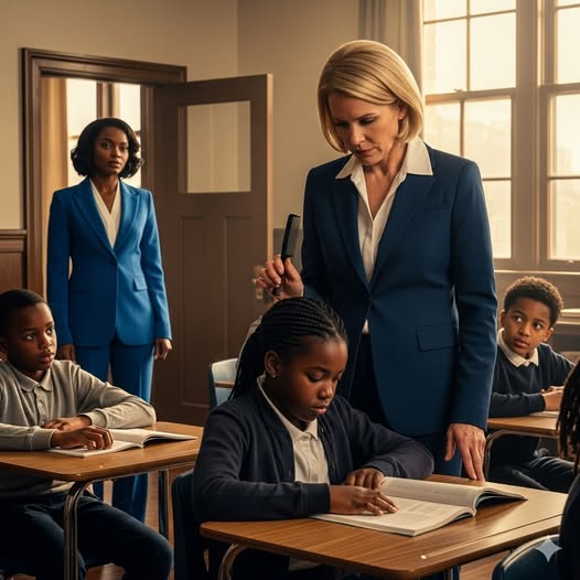 Una maestra le afeitó la cabeza a una estudiante afroamericana en la escuela y luego se arrepintió cuando llegó su madre…