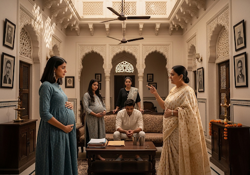 Mi esposo tenía una amante y ambas estábamos embarazadas. Mi suegra dijo con frialdad: “La que dé a luz un hijo varón se quedará.”