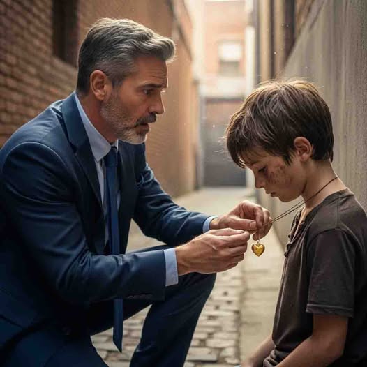 Millionnaire voit un enfant avec le collier de sa fille disparue — Ce qu’il découvre change tout