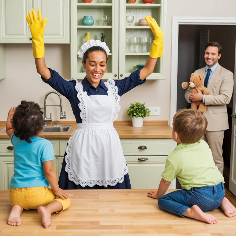 Los gemelos de un multimillonario no caminarán hasta que pille a su niñera haciendo algo increíble