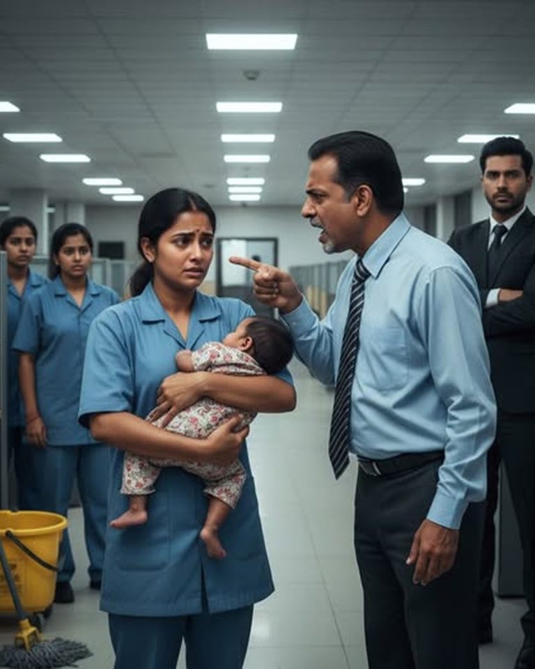 Un hombre rico descubrió a una trabajadora de limpieza en México que no comía en su turno solo para poder amamantar a su bebé — lo que ocurrió después rompió el corazón de todos.