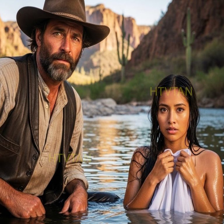 Un ranchero VIUDO encuentra a una joven VIRGEN bañándose en su arroyo… cuando VE SU hermoso rostro…